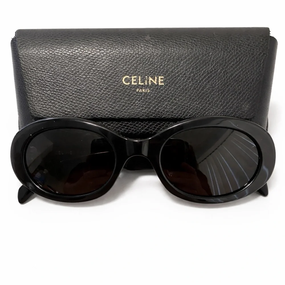 CELINE Triomphe Oval Sunglasses